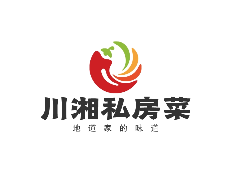 川湘私房菜logo設(shè)計