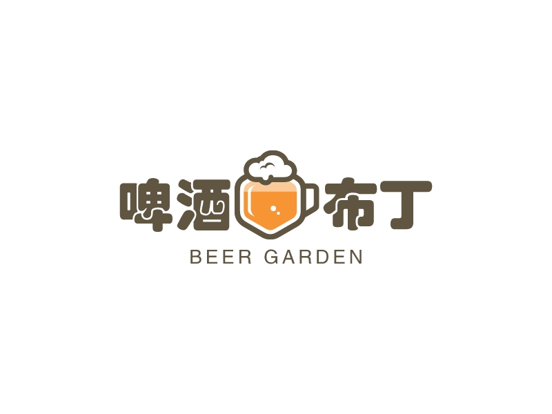 啤酒布丁logo設計