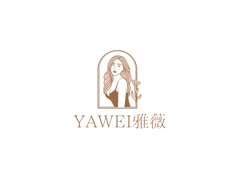 YAWEI雅薇LOGO設計