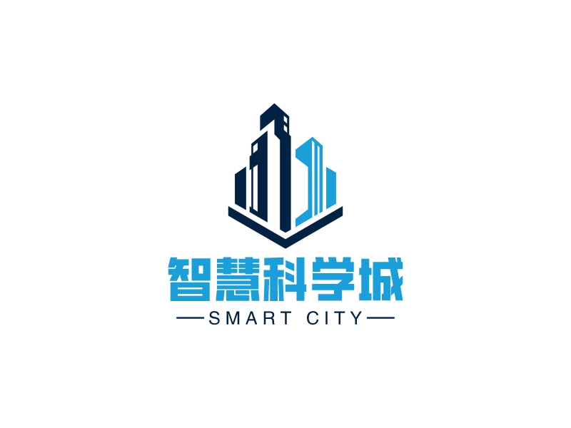 智慧科學城logo設計